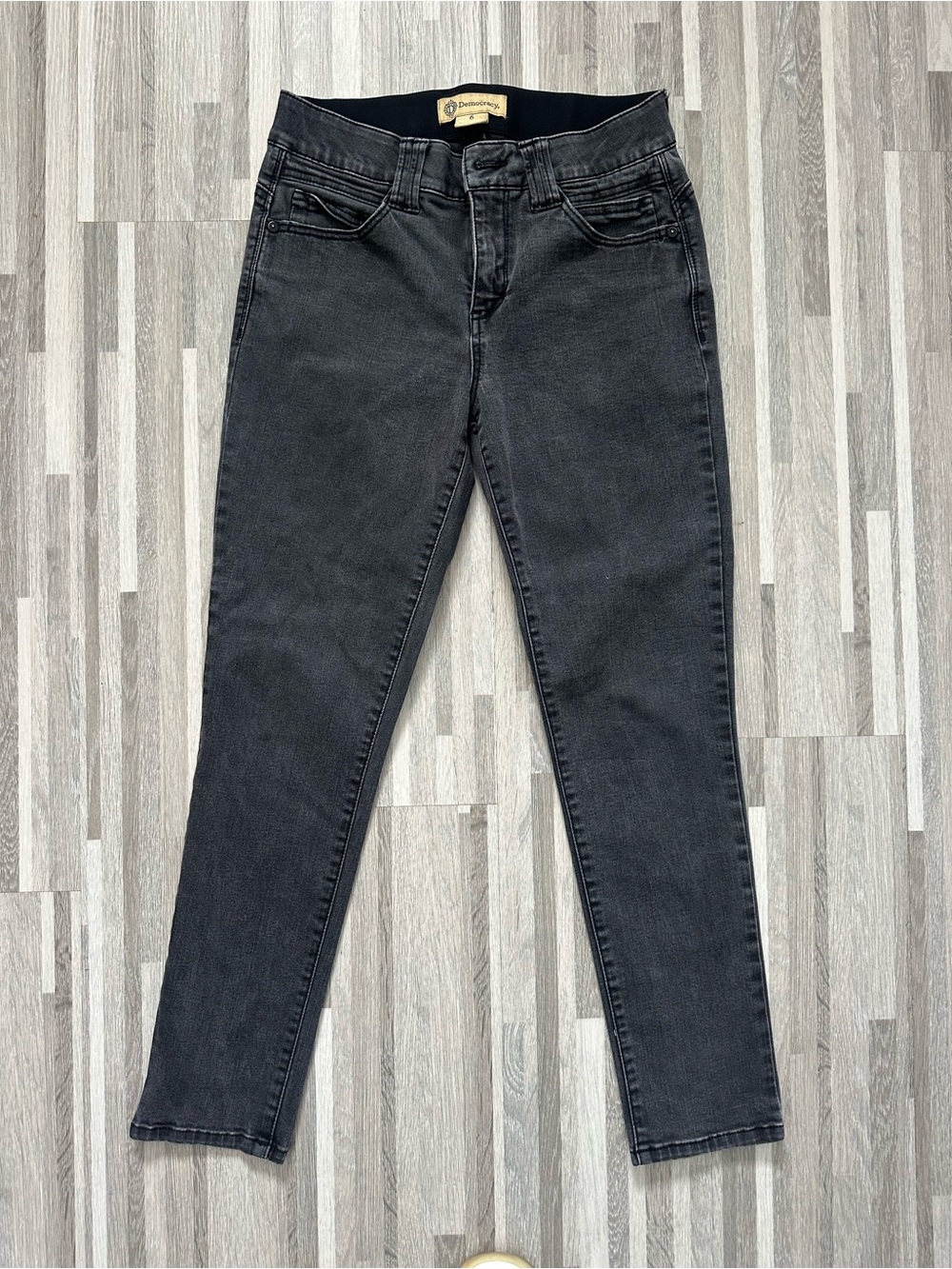 Democracy Ab Solution Black Skinny Jeans Size 6
